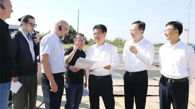 王劍鋒在常州高新區(qū)調(diào)研重大產(chǎn)業(yè)項(xiàng)目建設(shè)